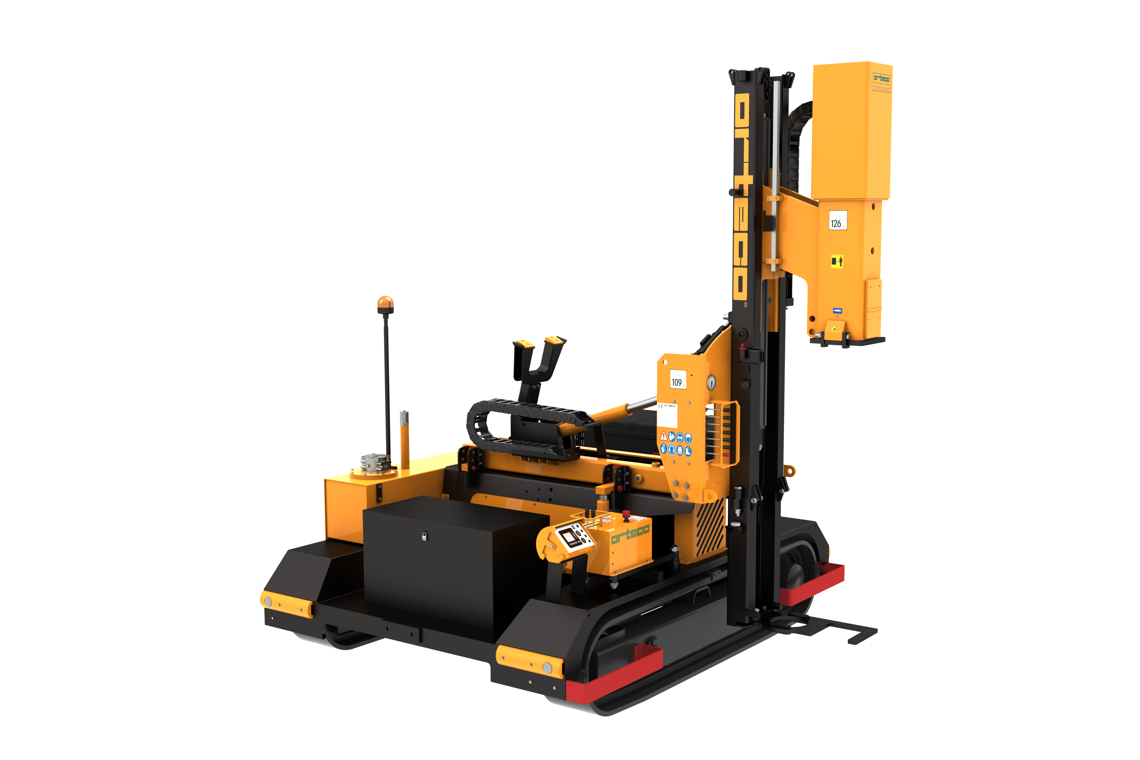 Orteco FEX 4.5m Rammmaschine