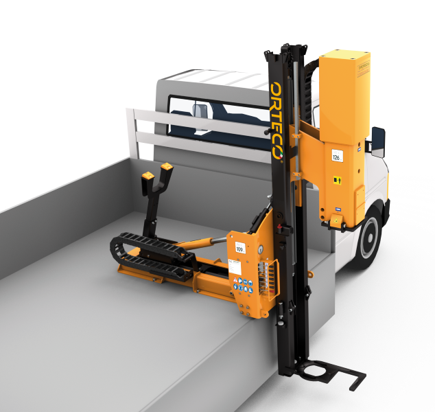 Orteco HD LKW-montierte Rammmaschine