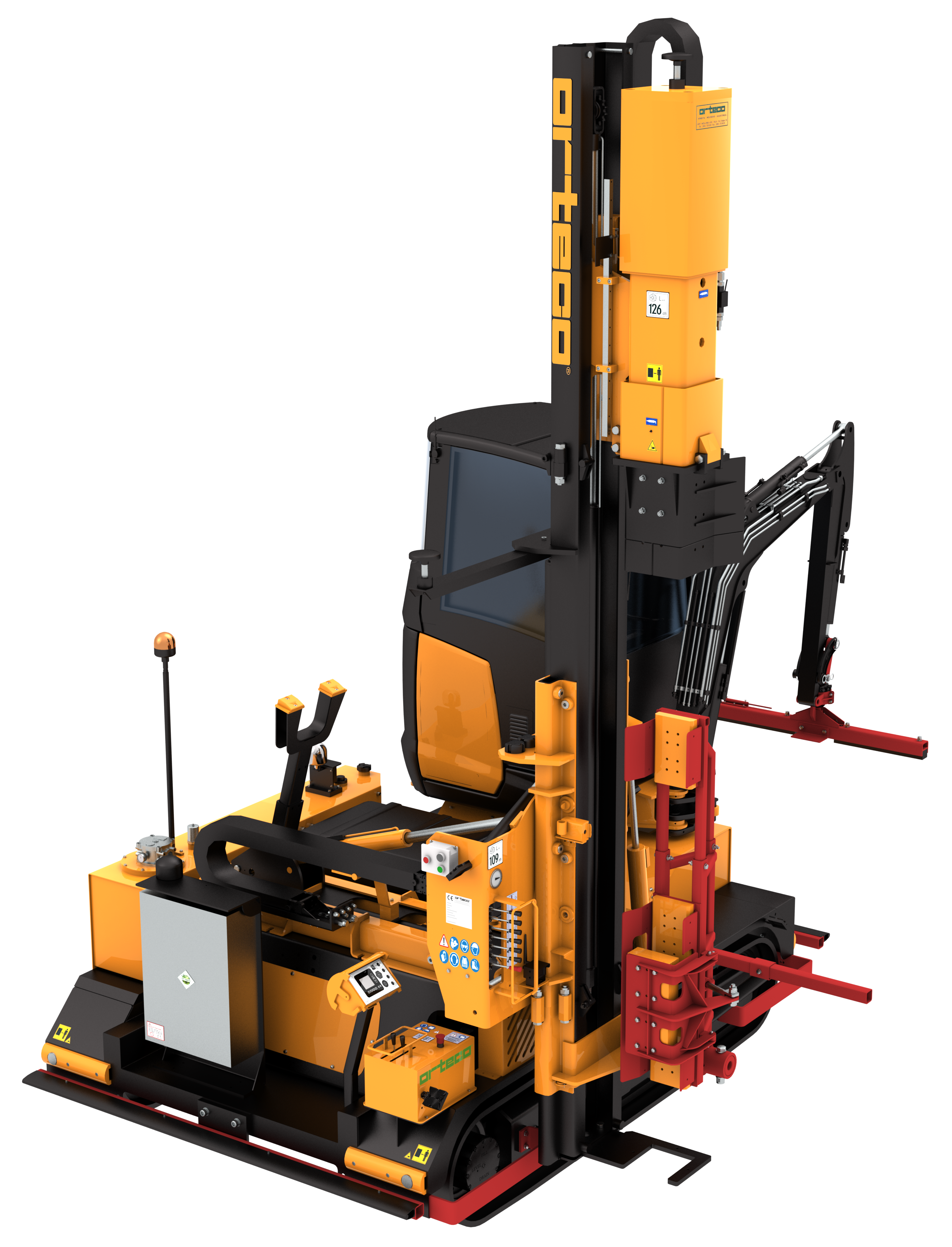 Orteco Pick & Ram 4.5m Rammmaschine